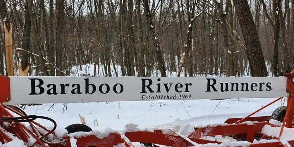 Baraboo River Runners Banner Baraboo River Runners Banner